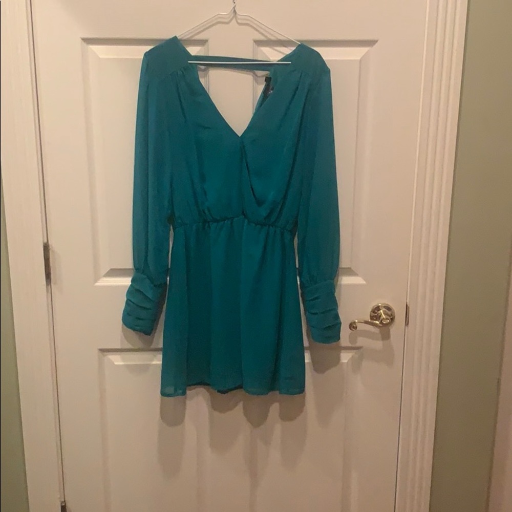 Turquoise “Trixxi” dress